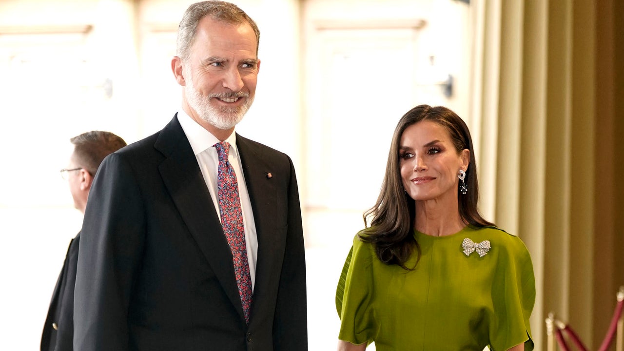 The wink in the form of a brooch that Queen Letizia wanted to do to Doña Sofía with her first look in London