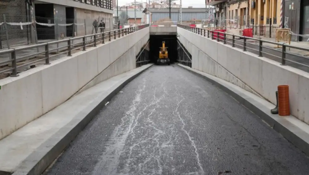 Obras del túnel de Labradores dentro del proyecto de integración