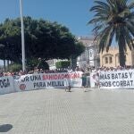 Concentración por la mejora de la sanidad en Melilla