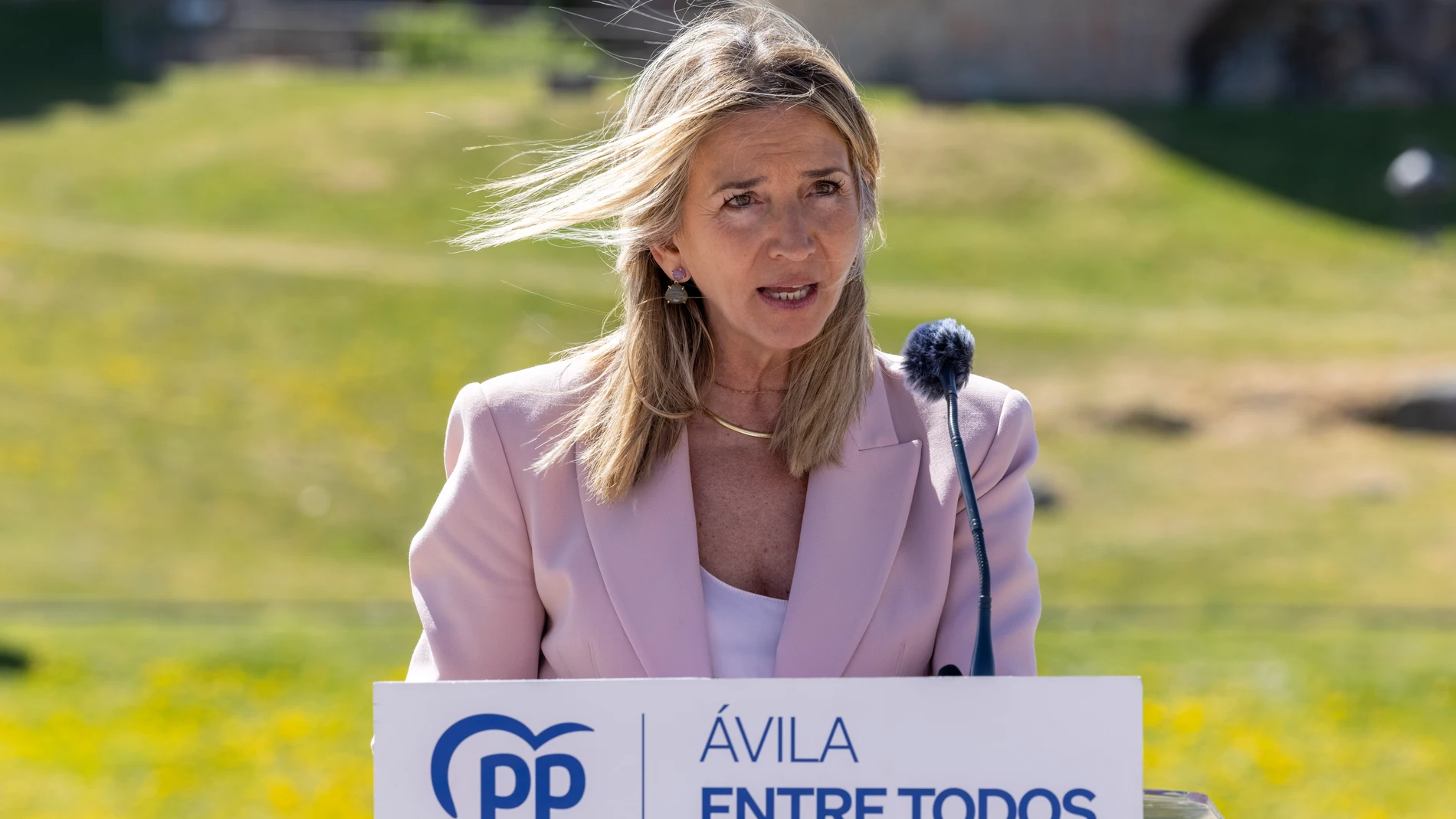 La candidata del PP a la alcaldía de Ávila, Alicia García