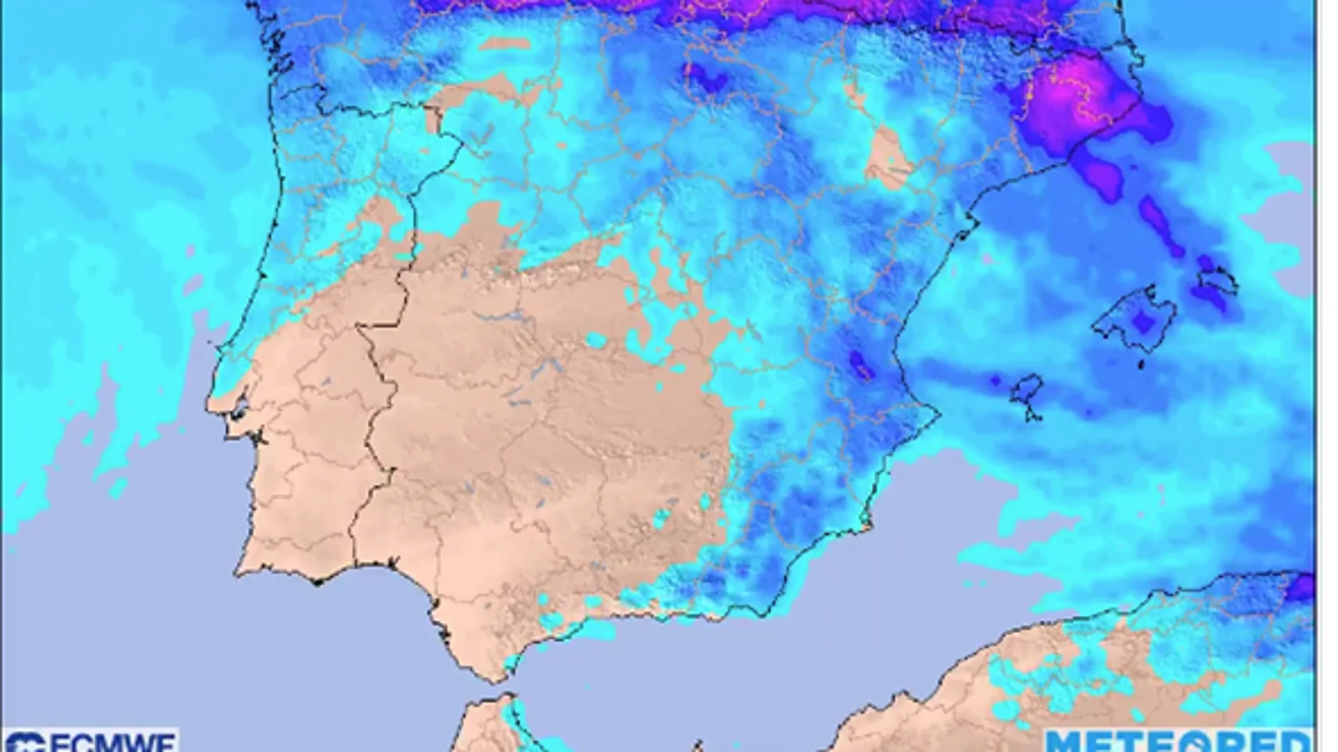 Giro meteorológico radical en España: del calor a las tormentas y la nieve 
