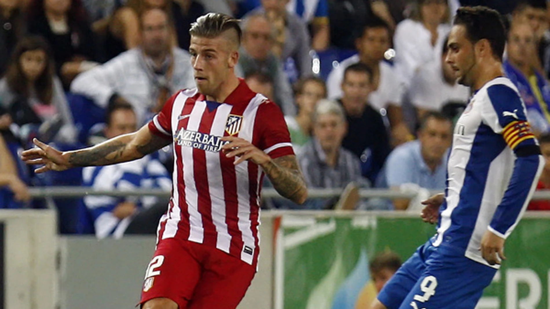 Alderweireld, durante su etapa en el Atlético