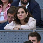 Isabel Díaz Ayuso en el tenis.