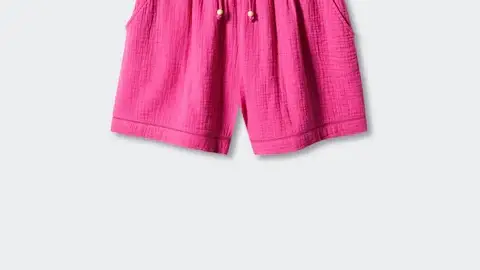 Short algodón textura