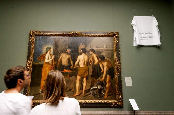 «La fragua de Vulcano», de Velázquez, se incluye en el itinerario «Calderón y la pintura» por la teatralidad y expresividad de la composición y de los cuerpos de sus protagonistas