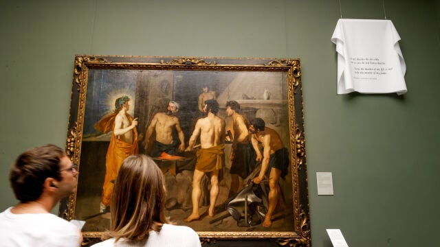 «La fragua de Vulcano», de Velázquez, se incluye en el itinerario «Calderón y la pintura» por la teatralidad y expresividad de la composición y de los cuerpos de sus protagonistas