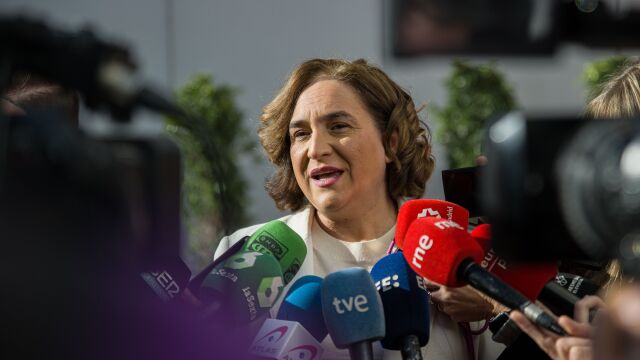 La alcaldesa de Barcelona, Ada Colau