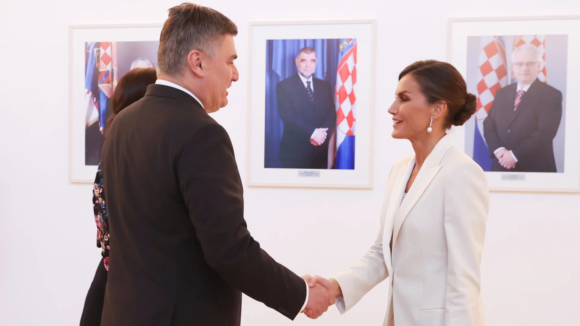 La Reina Letizia de viaje en Croacia.