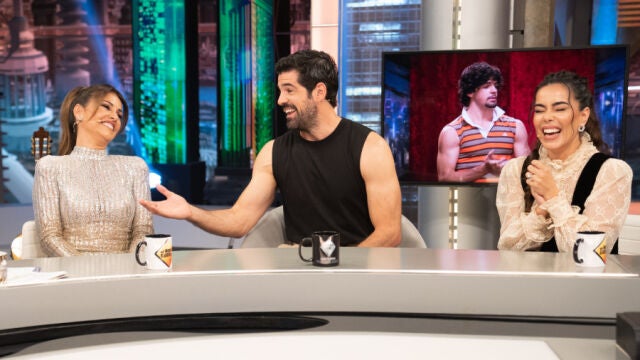 Miguel Ángel Muñoz, Mónica Cruz y Beatriz Luengo en 'El Hormiguero'
