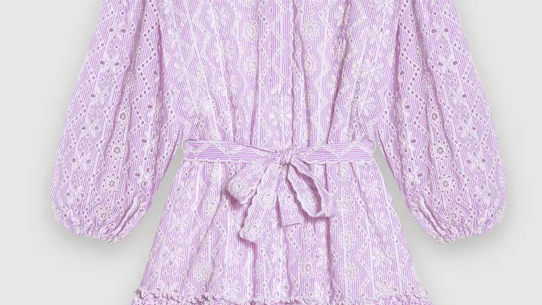 Vestido bordados.