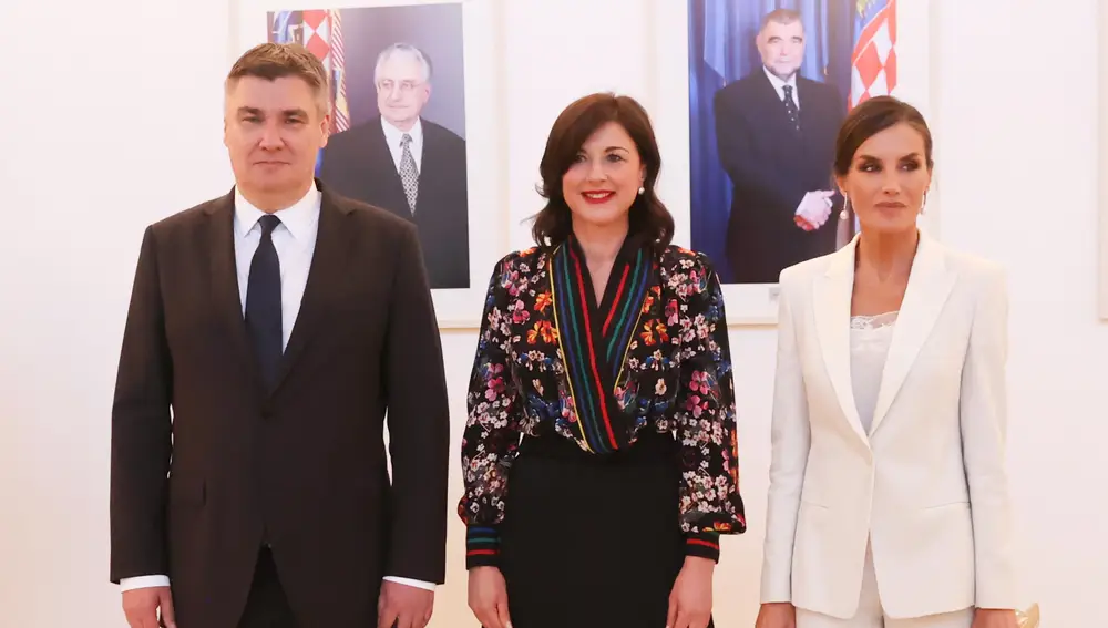 La Reina Letizia en Croacia.