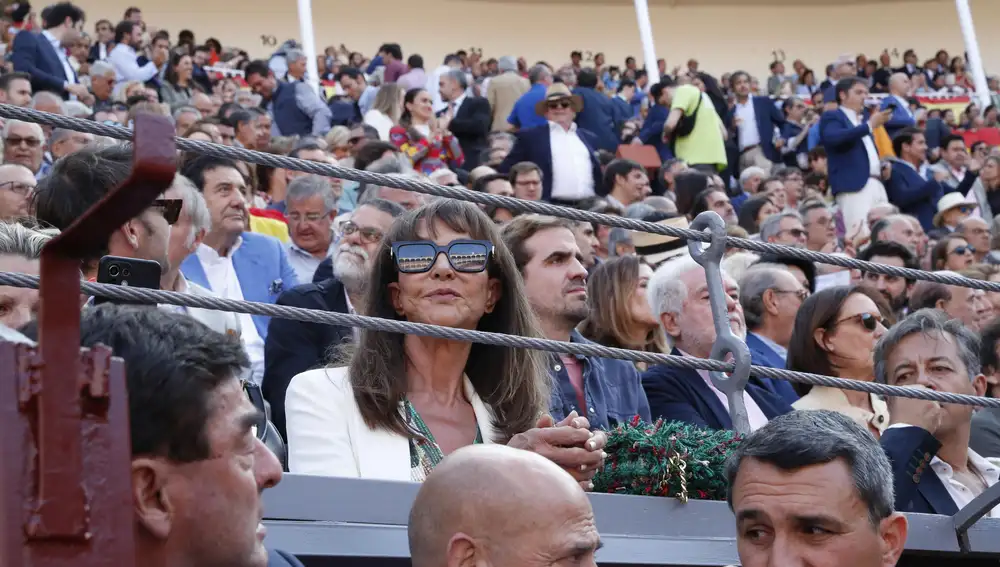 Maria Angeles Grajal durante la Feria de San Isidro 2023 en Madrid