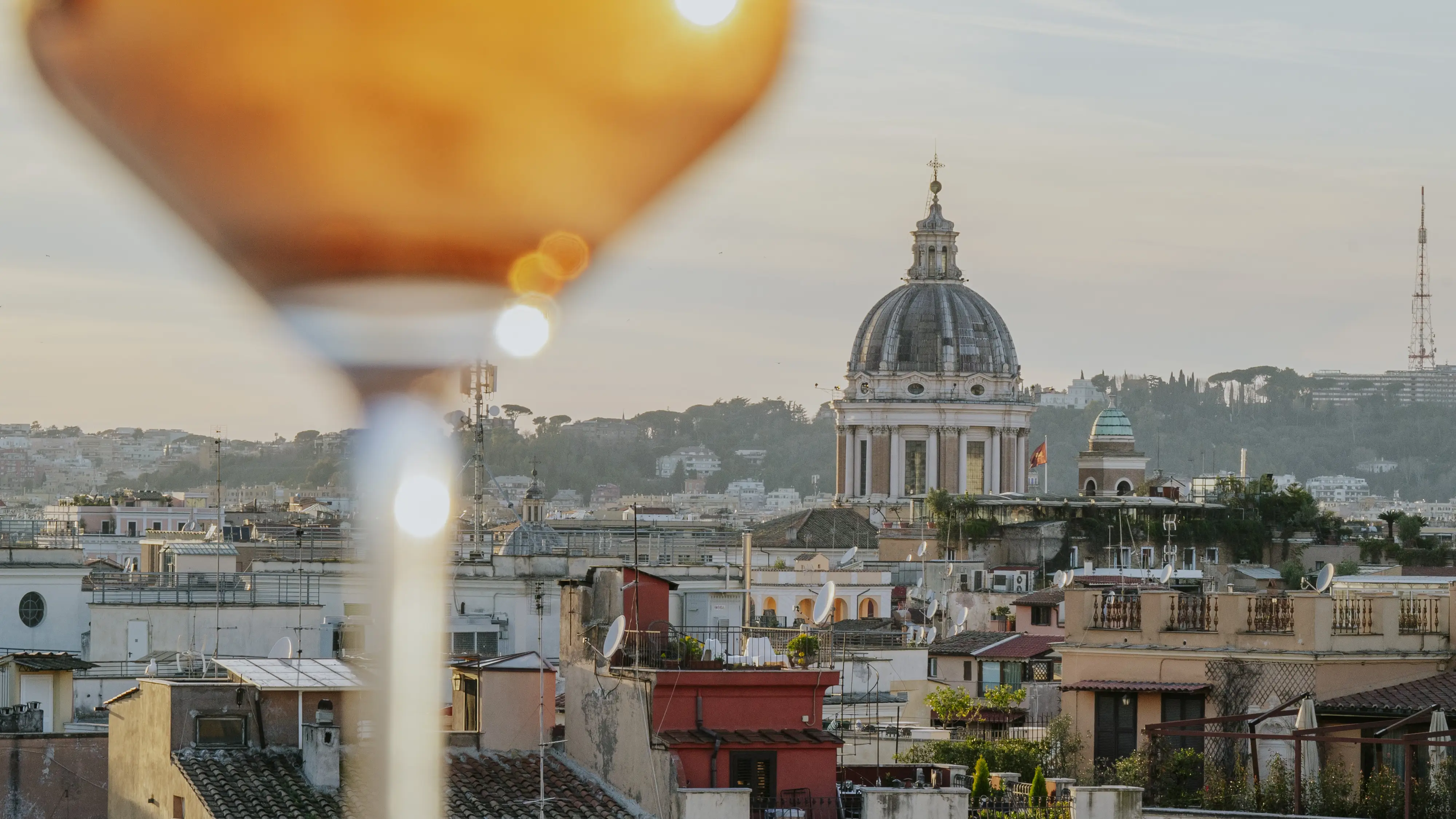 Las vistas desde el rooftof de Maio 