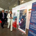 Rocío Lucas y Ricardo Rivero en la presentación del nuevo Grado en Seguridad de la USAL en Ávila