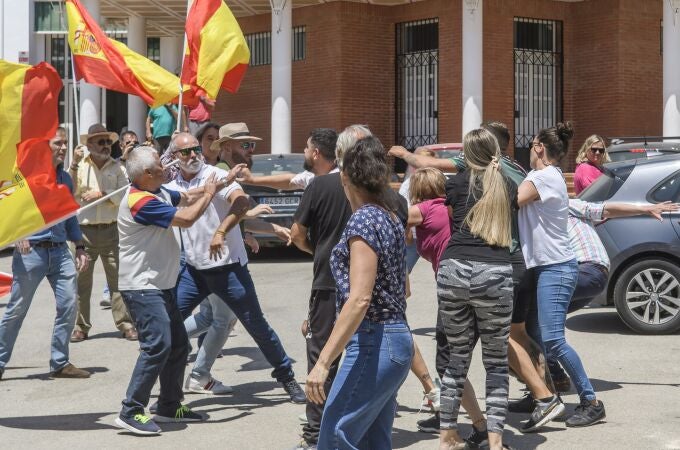 Disturbios en Marinaleda (Sevilla)