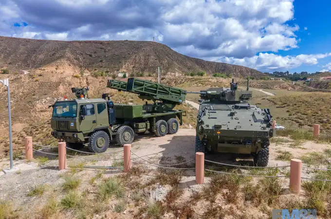 Llegan los nuevos lanzacohetes del Ejército español, con un alcance de hasta 300 km