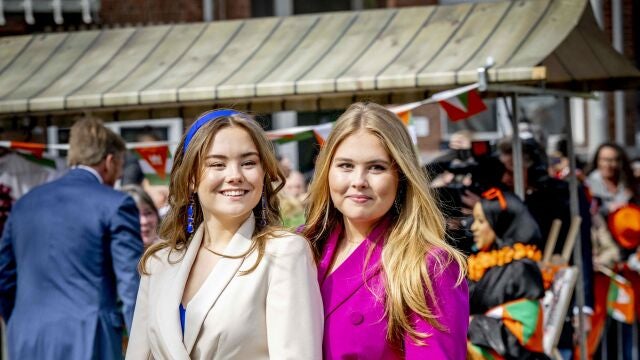 Las princesas Amalia y Ariane de Holanda