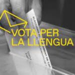 Imagen de la campaña de Plataforma per la Llengua para estas elecciones municipales