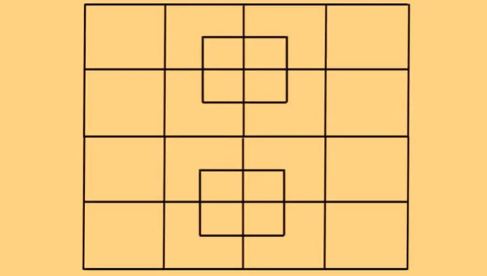 ¿Cuántos cuadrados hay en la imagen?