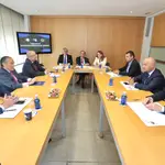 Reunión en León de representantes de CEG, FADE y FELE