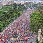 Valencia.- La 67 Volta a Peu inundará el domingo València con miles de corredores a lo largo de 6,2 kilómetros