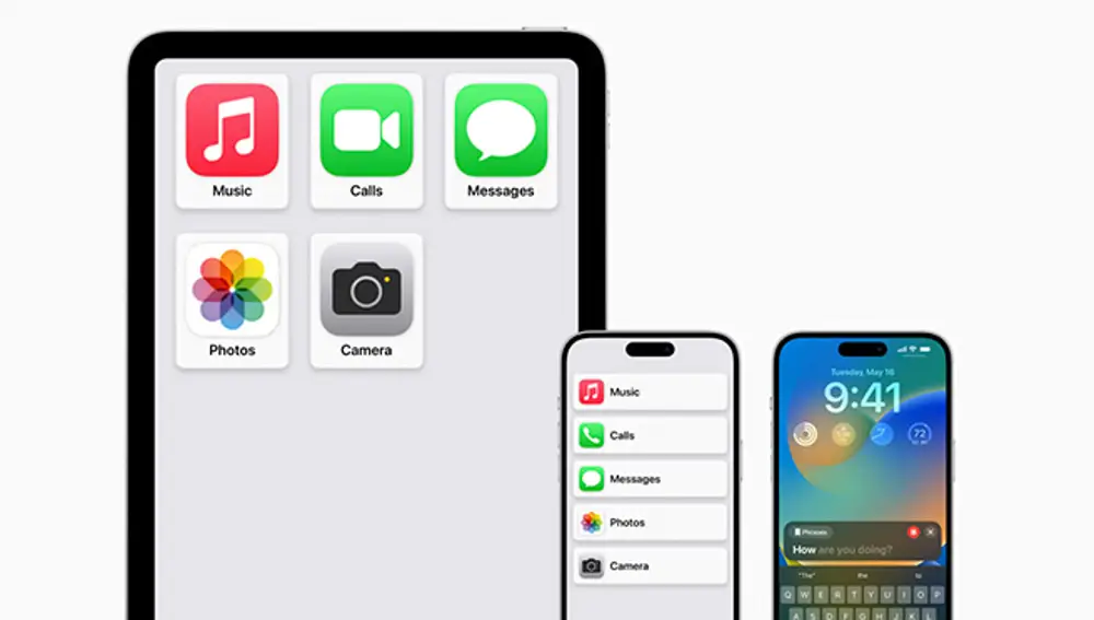 Versiones simplificadas de algunas apps de Apple.