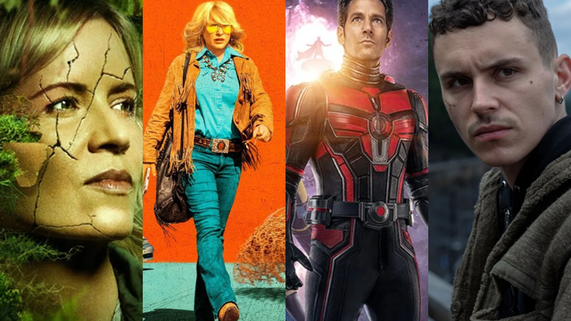 Carteles de series de los estrenos de las plataformas de streaming