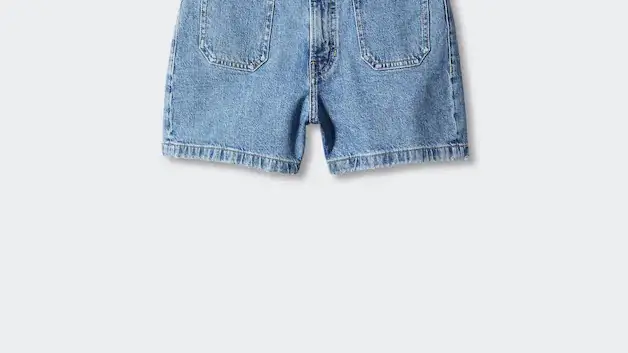 Short denim bolsillos