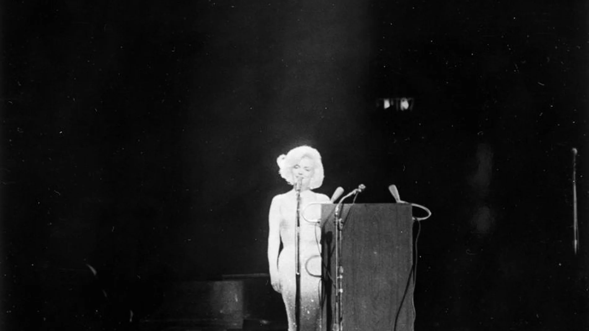 Marilyn Monroe canta el “Happy birthday, Mr. President”