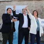 Fernández Mañueco junto a Alfonso Polanco y Ángeles Armisén