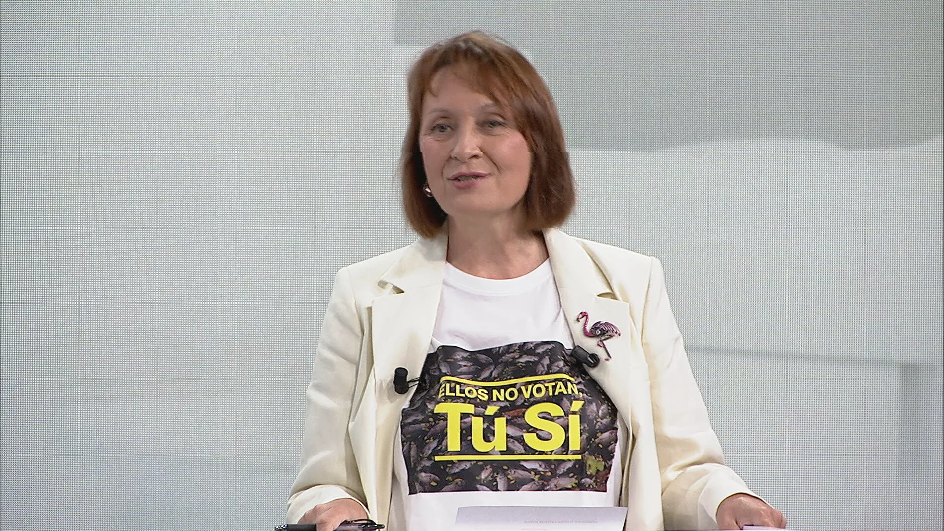 La candidata de Podemos en Murcia, María Marín