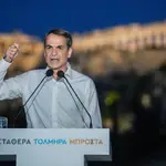El primer ministro griego, el cosnervador Kyriakos Mitsotakis
