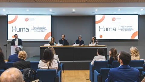 Imagen de la inauguración del centro HUMA, de la Universidad Internacional de Valencia