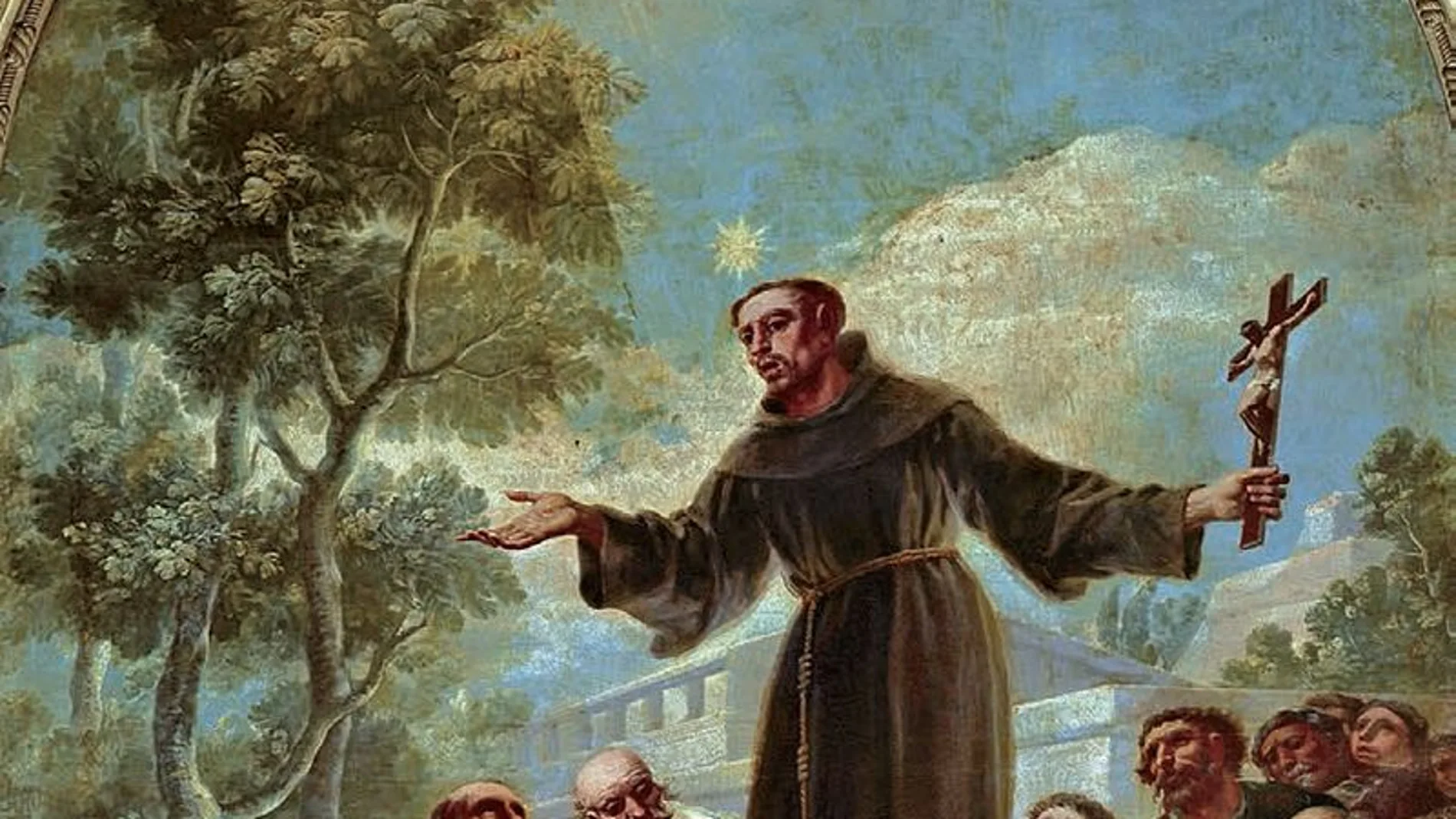 San bernardino de Siena fue un santo del siglo XV y fue conocido por sus sermones