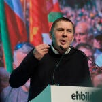 EH Bildu hace campaña en Pamplona