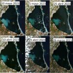 El IEO-CSIC evalúa una masa de agua blanquecina observada en el Mar Menor