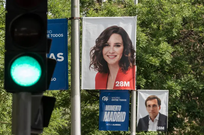 La batalla de los carteles entre los candidatos de Madrid