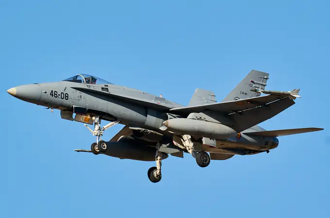 El Ejército del Aire extenderá la vida de sus F-18 hasta 2035, pese a que estaba prevista su 