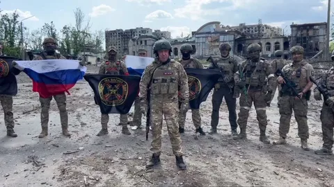 El jefe del grupo Wagner reivindica la captura completa de Bajmut