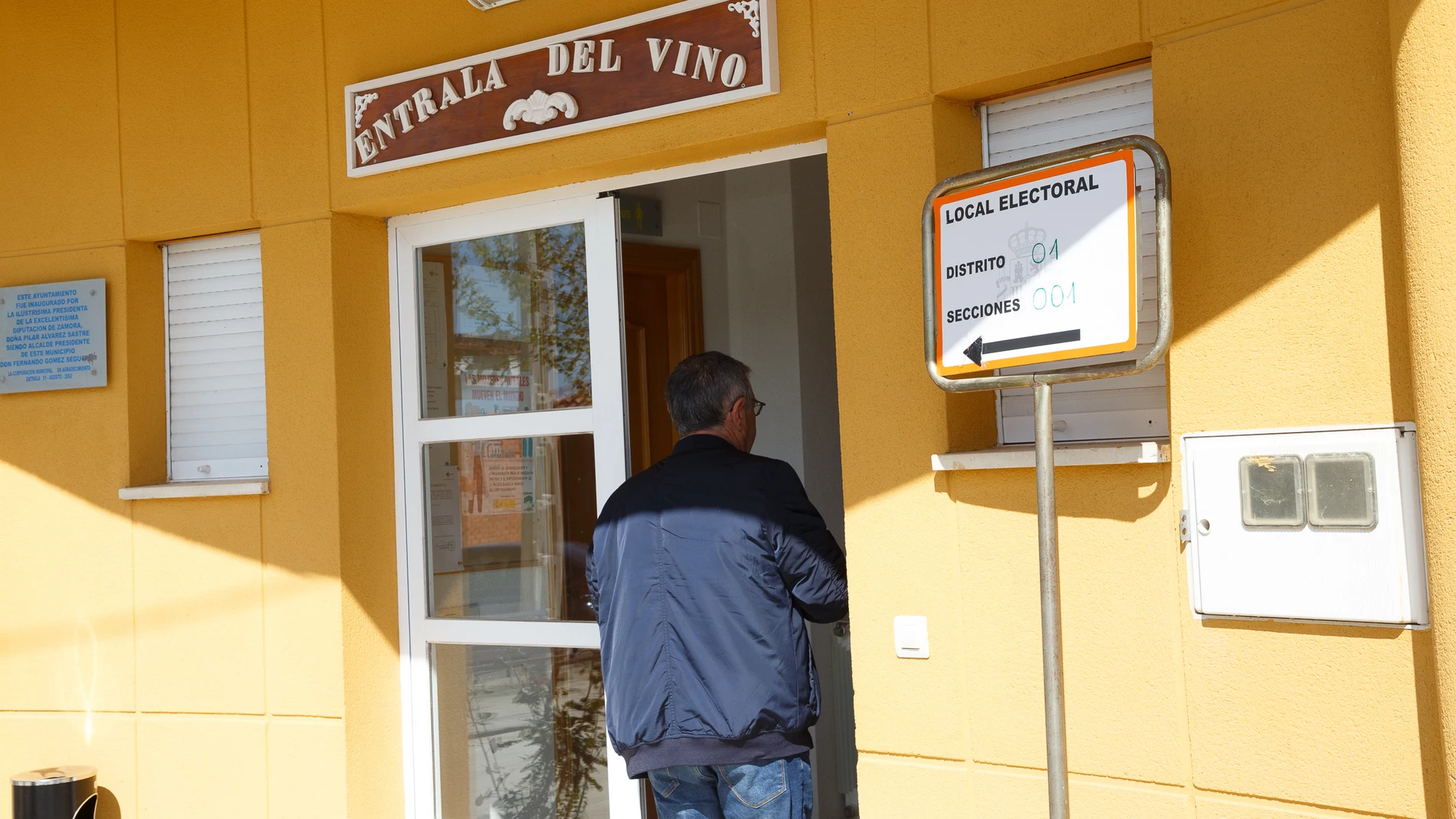 Jornada de elecciones generales 2019 en la localidad zamorana de Entrala