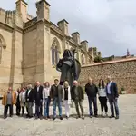 El presidente Alfonso Fernández Mañueco respalda a la candidatura de Alba de Tormes
