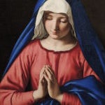 Virgen María rezando