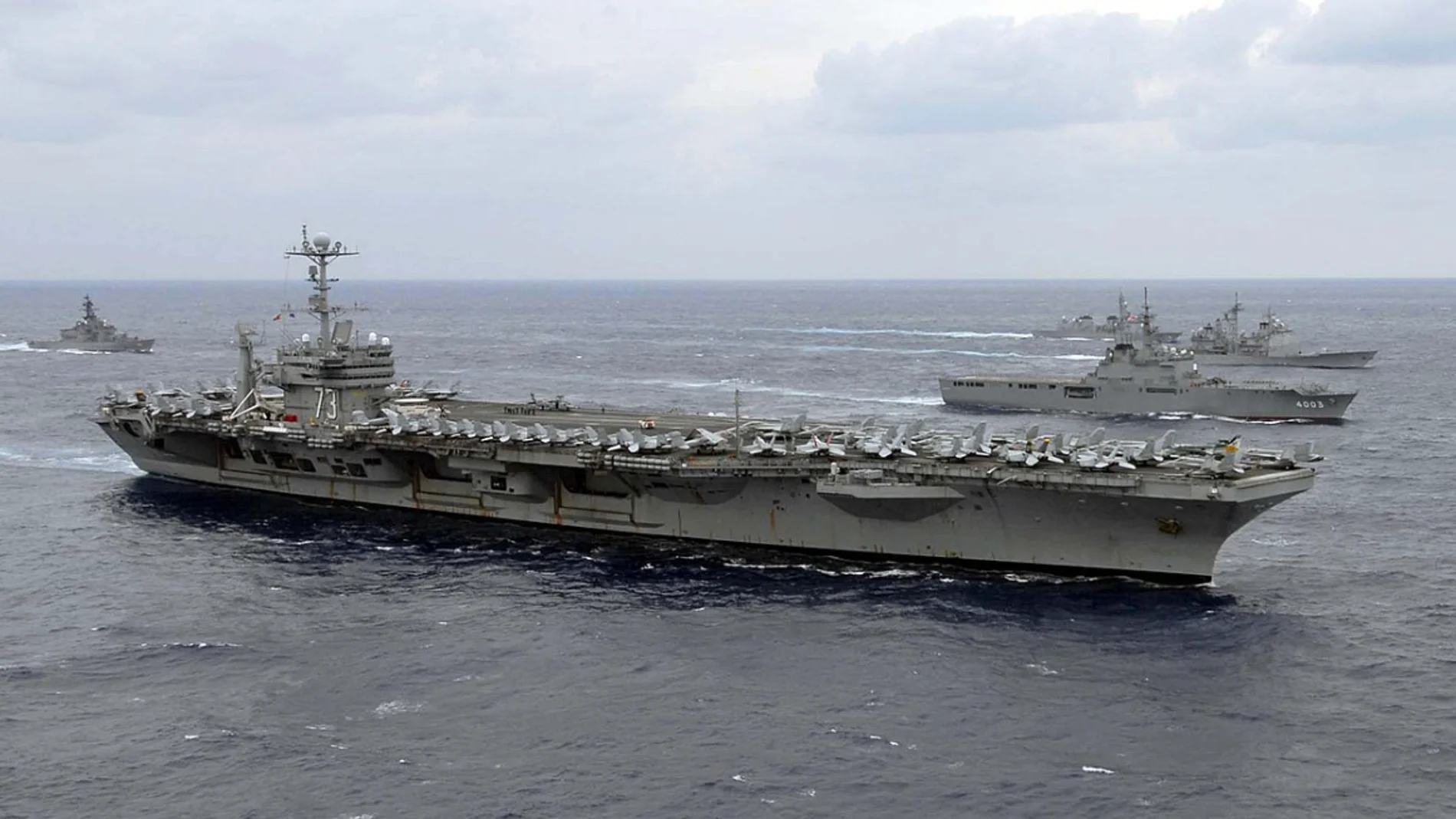El portaaviones USS George Washington