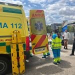 Herido grave un hombre al caerse desde un rocódromo de San Sebastián de los Reyes