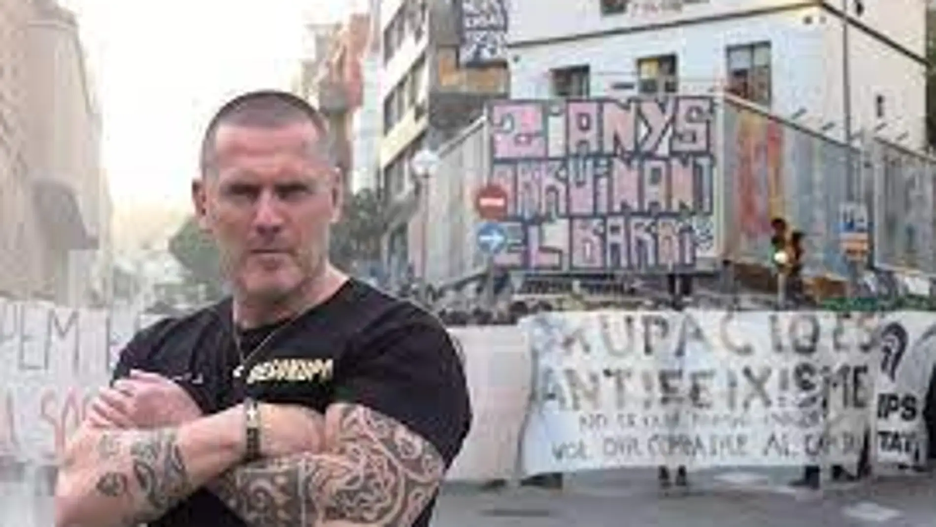 El líder de Desokupa, Dani Esteve