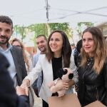 Belarra participa en un acto de Podemos Madrid en Alcorcón