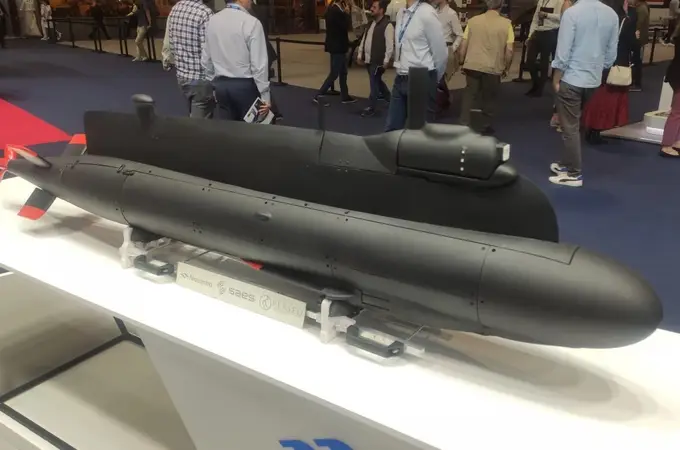 Así es el nuevo submarino no tripulado 100% español capaz de convertirse en un arma kamikaze