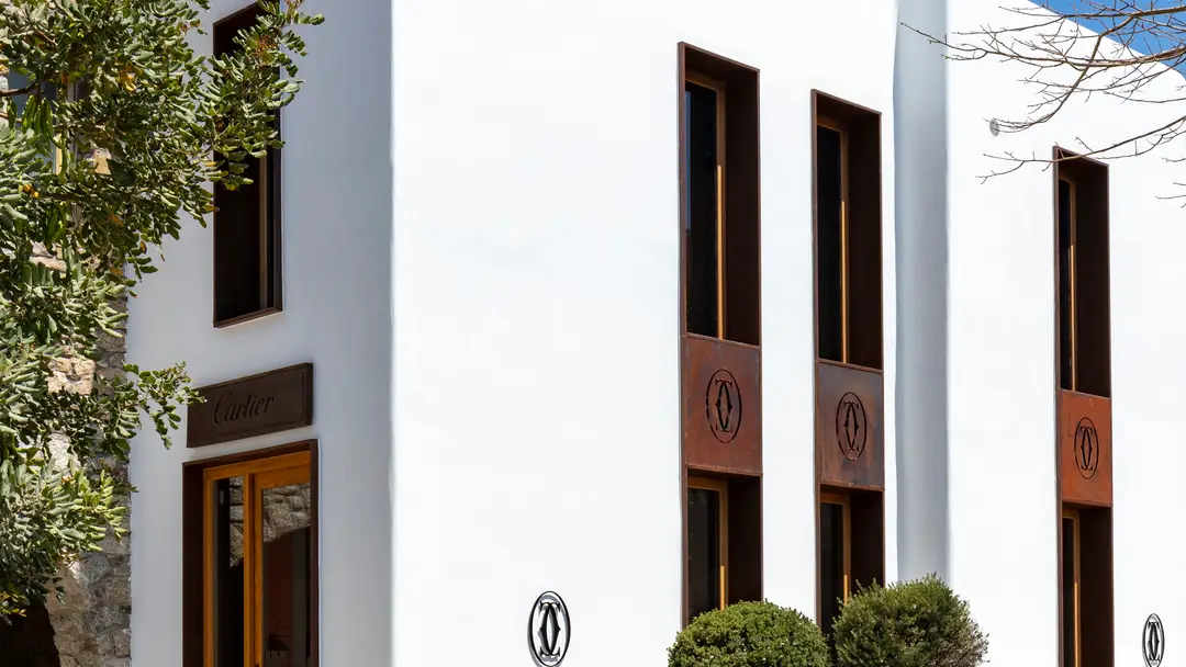 La boutique de Cartier en Mikonos 