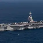 El portaaviones USS Gerald Ford 