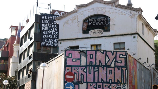 Las casas "okupadas", en la Bonanova